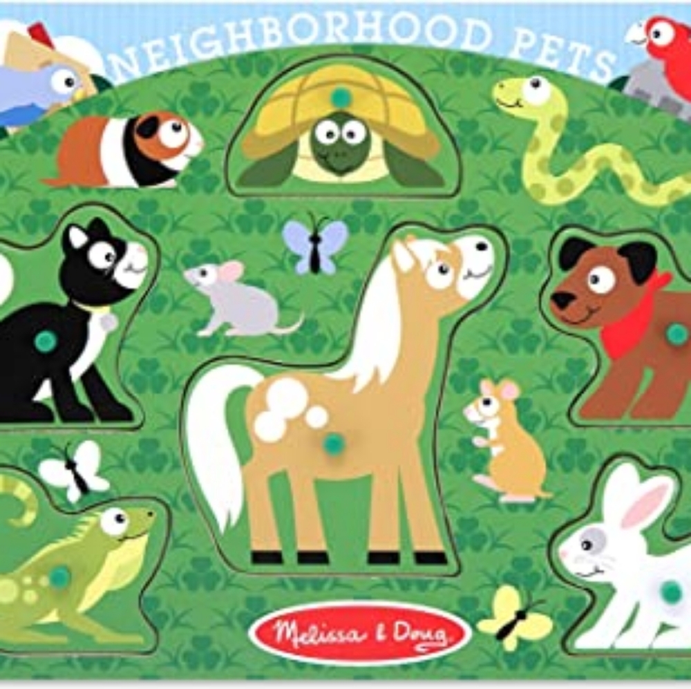 Melissa & Doug Neighborhood Pets Puzzle